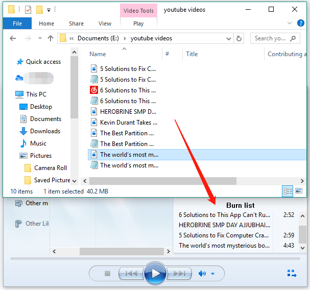 Como Gravar M Sicas Em Um Cd Do Youtube Para O Windows Media Player