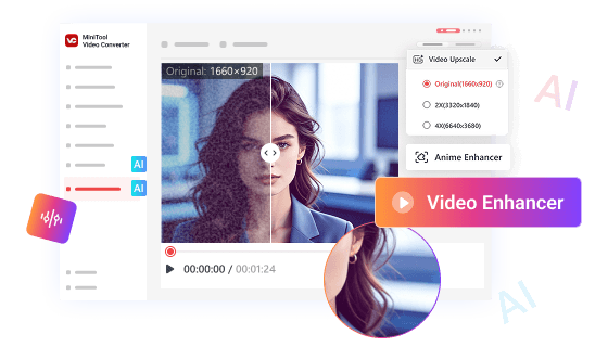 Improve Video Quality by AI