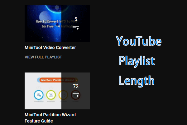 How to See the Length of a YouTube Playlist?
