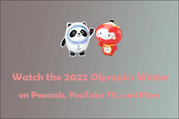 Watch the 2022 Olympics Winter on Peacock, YouTube TV, and More
