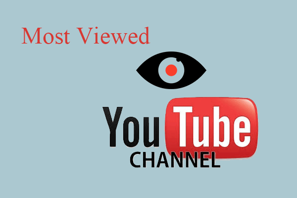 Top 50 Most Viewed Channels on