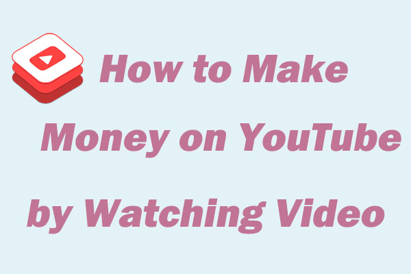 How to Make Money on YouTube by Watching Video? Best Program!