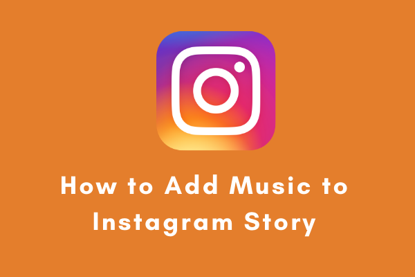 add music to instagram story