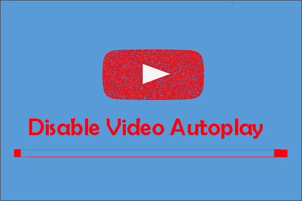 prevent chrome autoplay video