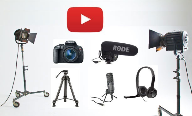 equipment for YouTubers