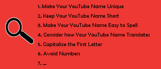 Top 10 Tips to Come up with Great YouTube Channel Names!