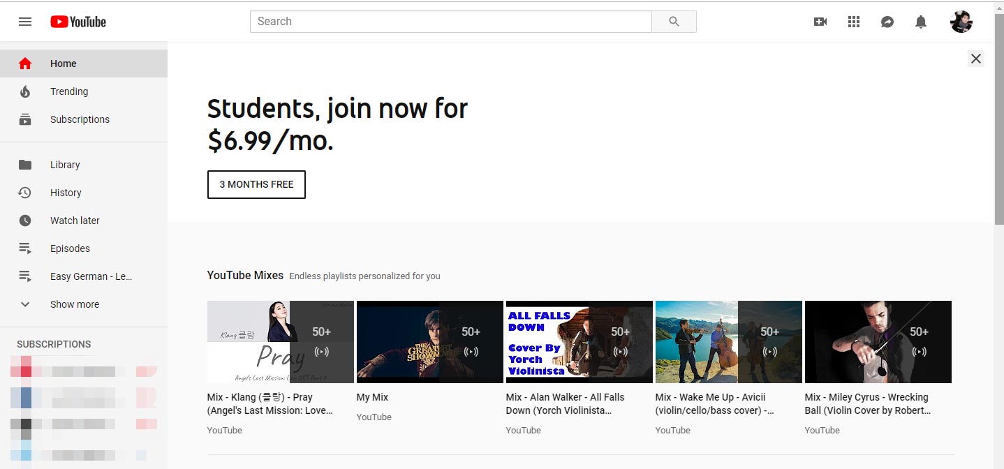 hide annoying features from youtube