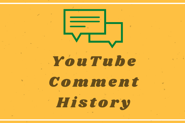 View YouTube Comment History - Upcoming Profile Cards