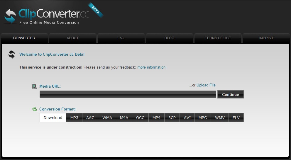 the interface of ClipConverter.cc