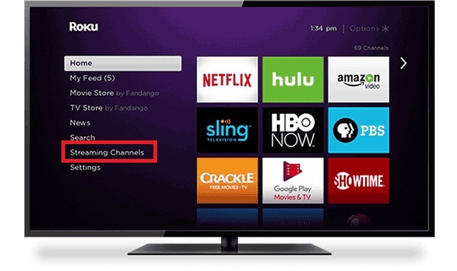 select Streaming Channels