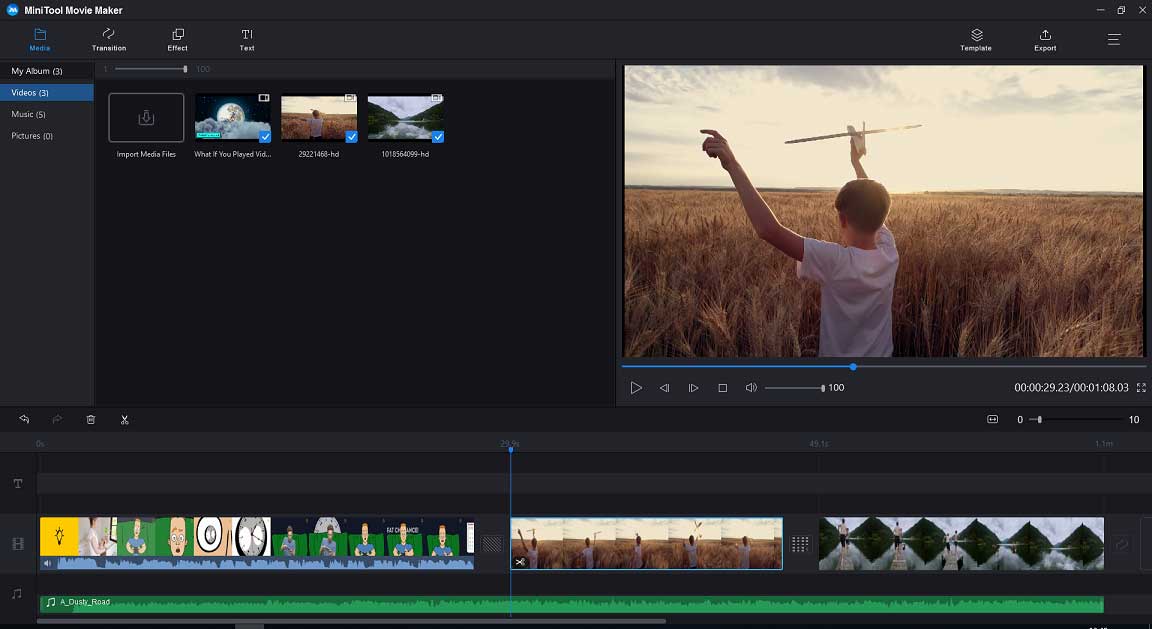 simple video editor free 1080