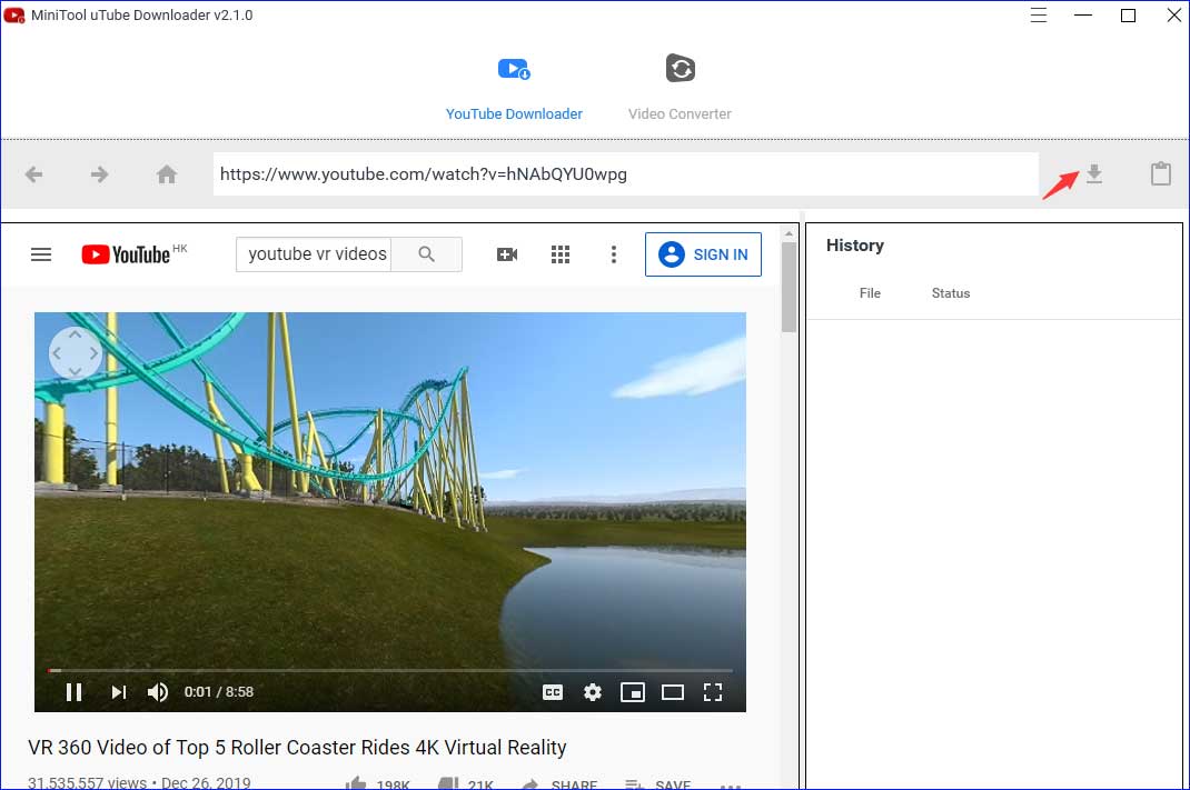 How to Download VR Videos on YouTube with Video Downloaders?