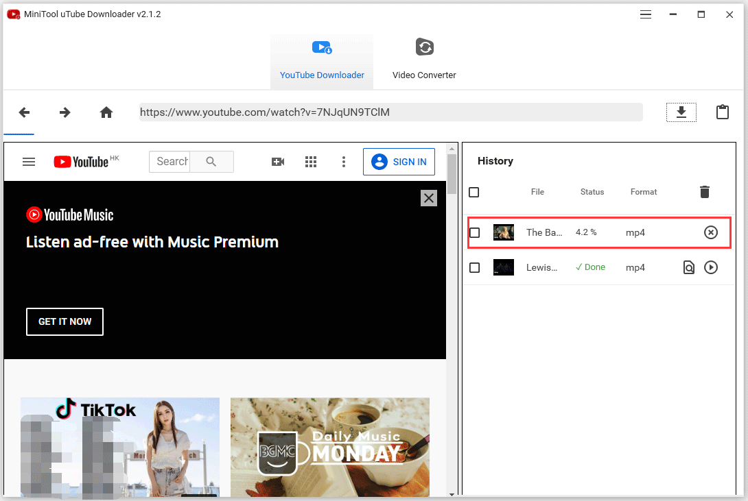 4k video downloader cant find valid format