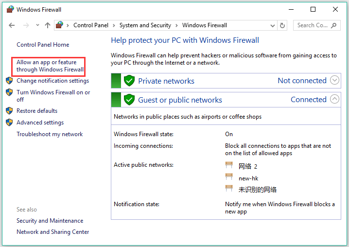 4k video downloader allow in windows 10 firewall