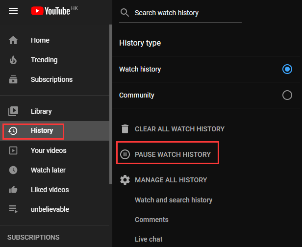 how-to-fix-youtube-watch-history-not-working-minitool