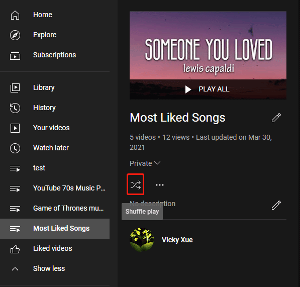 how-to-shuffle-youtube-playlist-on-pcs-phones-tvs-minitool
