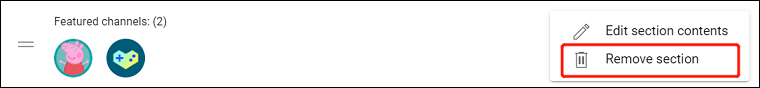How To Remove Featured Channels On Youtube Minitool How To Remove Featured Channels On Youtube Minitool