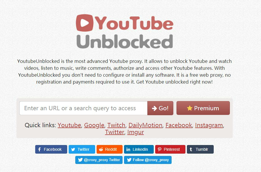 YouTube Unblocked