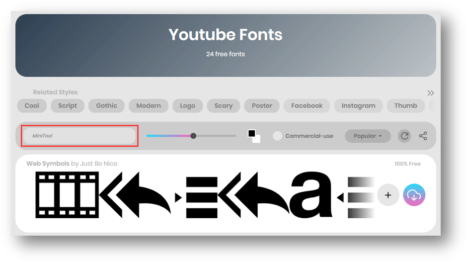 Font Space
